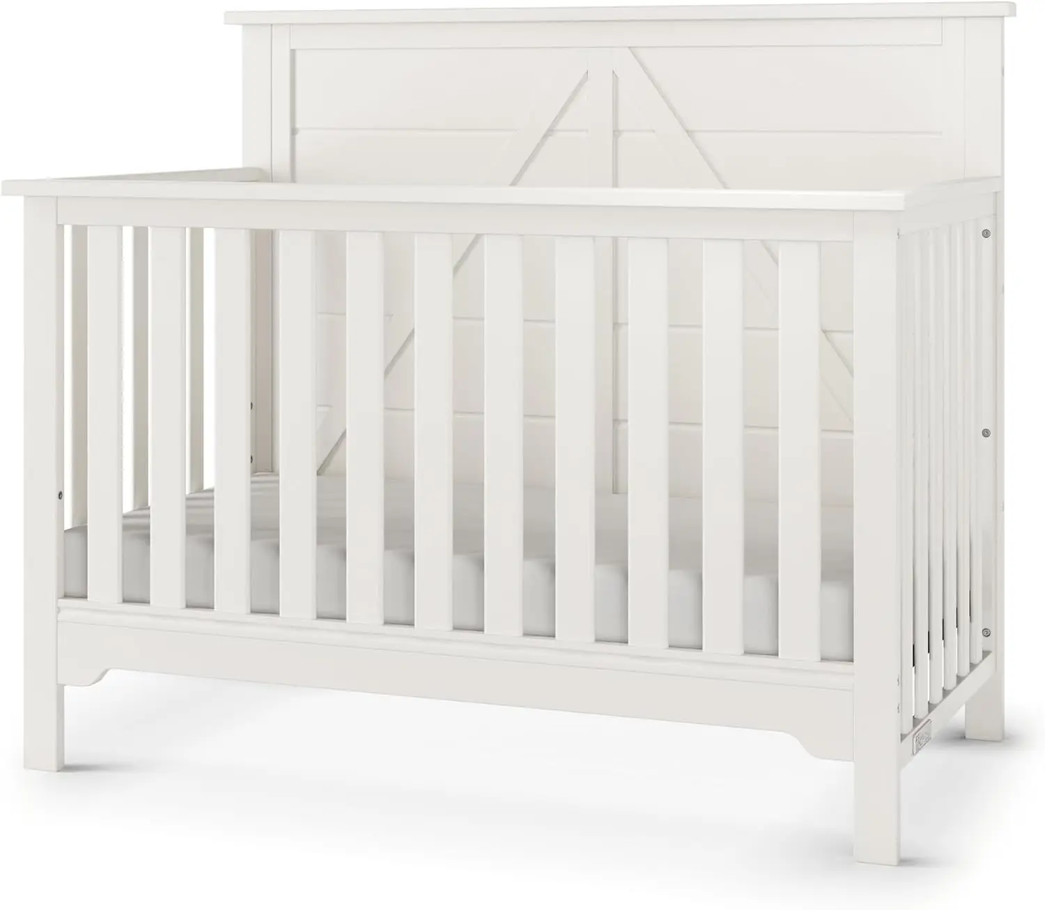 

Child Craft Woodland 4-in-1 Convertible Crib, Baby Crib Converts to Day Bed, Toddler Bed and Full Size Bed, 3 Adjustable Mattres