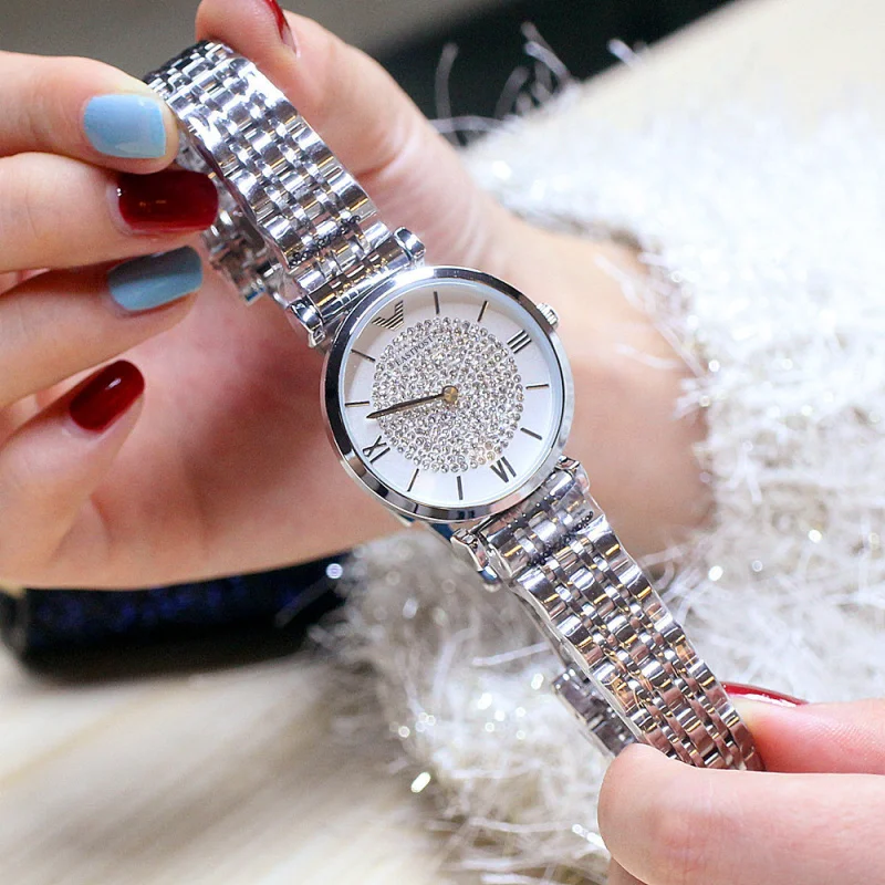 Factory Hot Sale Gypsophila Watch Women's Ferris Wheel Fashion Quartz Watch Couple Men and Women Live Stream