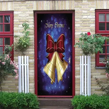 12 best sales Adesivos de porta de Natal - №10