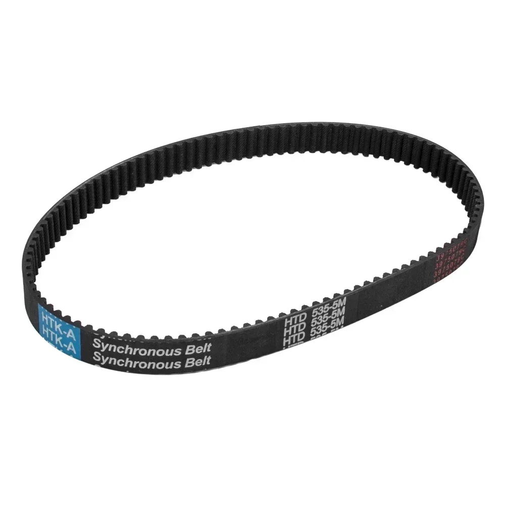 Electric Scooter Transmission Belt HTD 3m-384-12/ 5M-535-15 Timing Belts Rubber Black Drive Stripe E-scooter Synchronous Belts