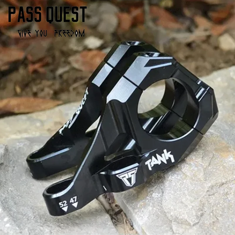 

PASS QUEST TANK-35D MTB Bicycle Stem: Dual Clamp(31.8/35mm) 6061-T6 Alloy Handlebar Riser for DH/Enduro/FR Bikes