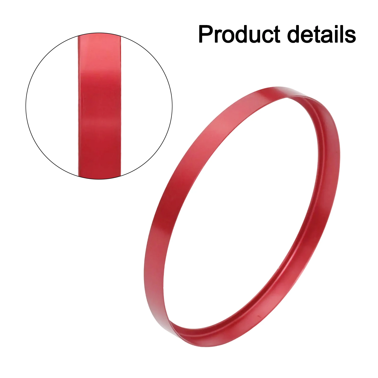 Aluminum Trim Ring Car Interior Trim Decorative Appeal Enhance Car Interior Aesthetics Vehicle Aesthetic Enhancement