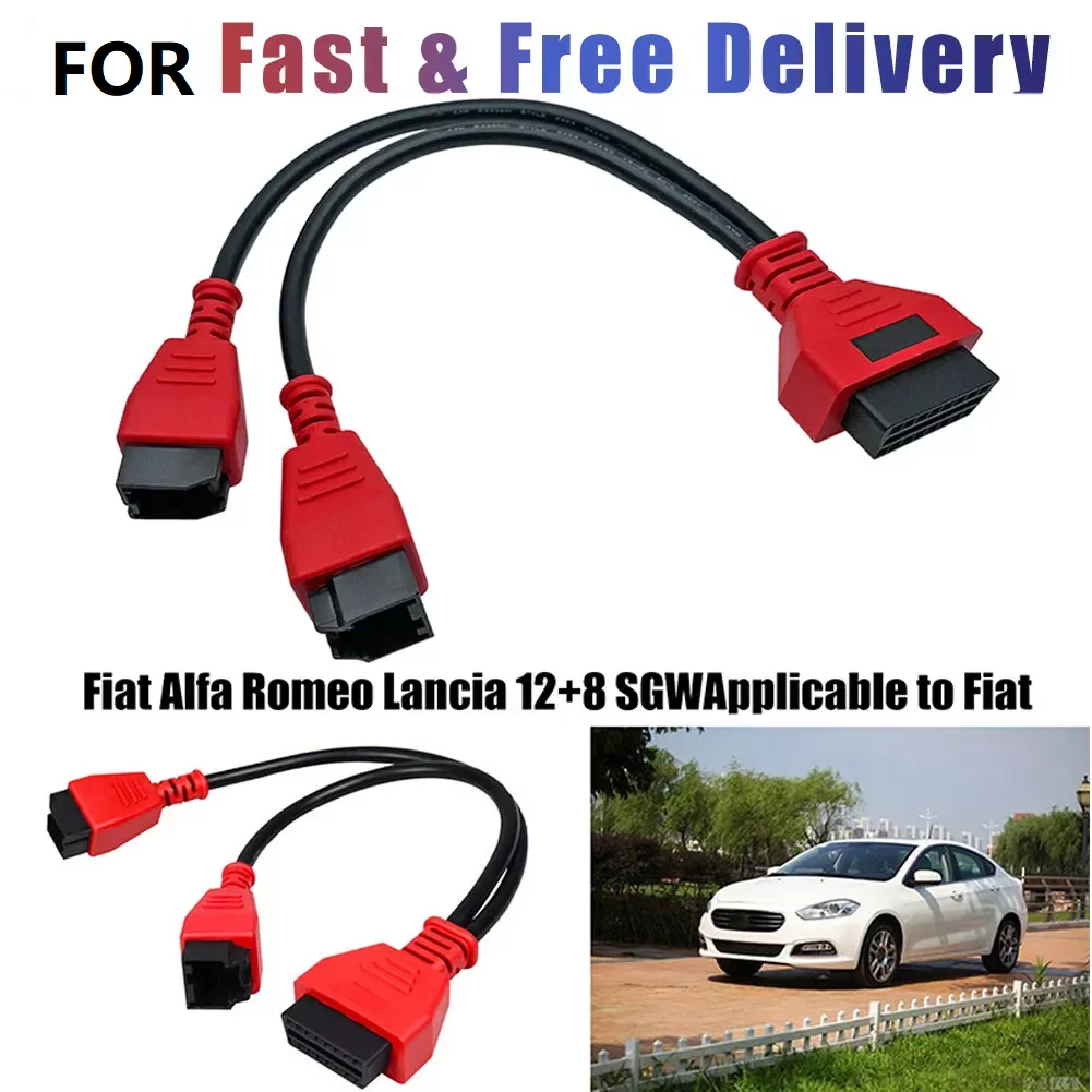 

Car OBD 12 + 8 SGW Security Gateway Bypass Adapter Wires Replacement For Fiat Alfa Romeo Car Electronics Adapter Accessories