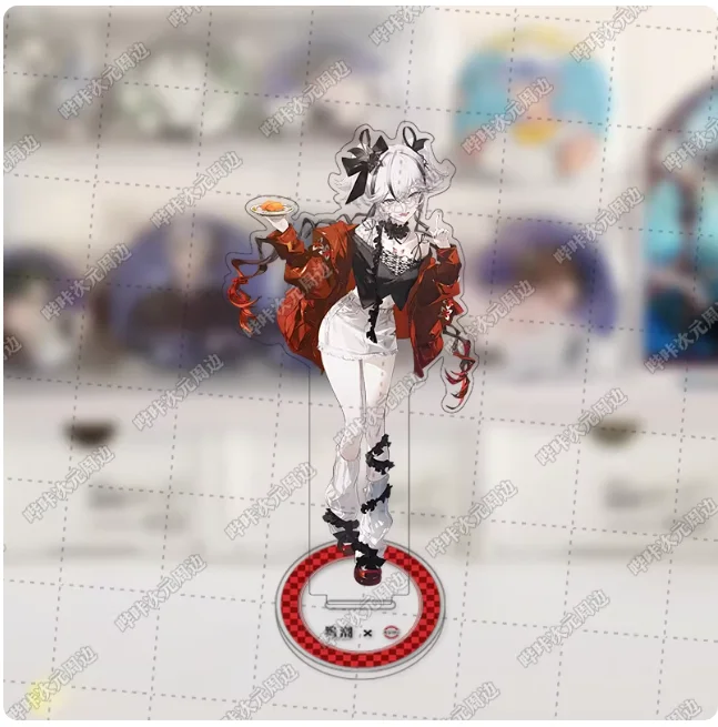 Japanese Anime Wuthering Waves The Shorekeeper Camellya Stand Figure Model Plate Cosplay Collection Desktop Decor Gifts BKCY