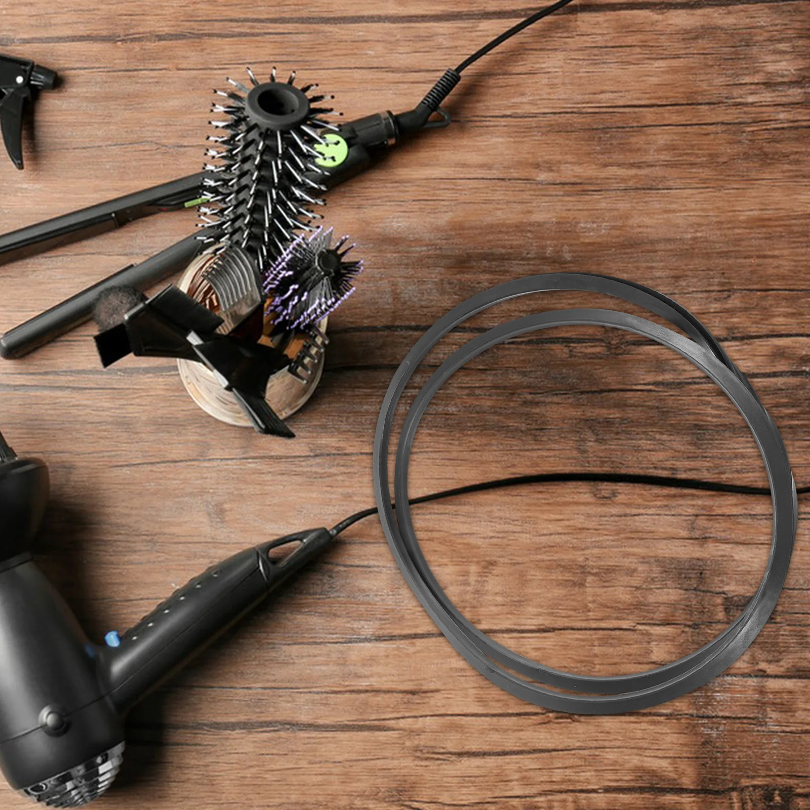 

2Pcs Barber Hydraulic Chair Base Ring Plastic Protective Gasket Stable Antislip Replacement Floor Saver for Salon Styling Chairs