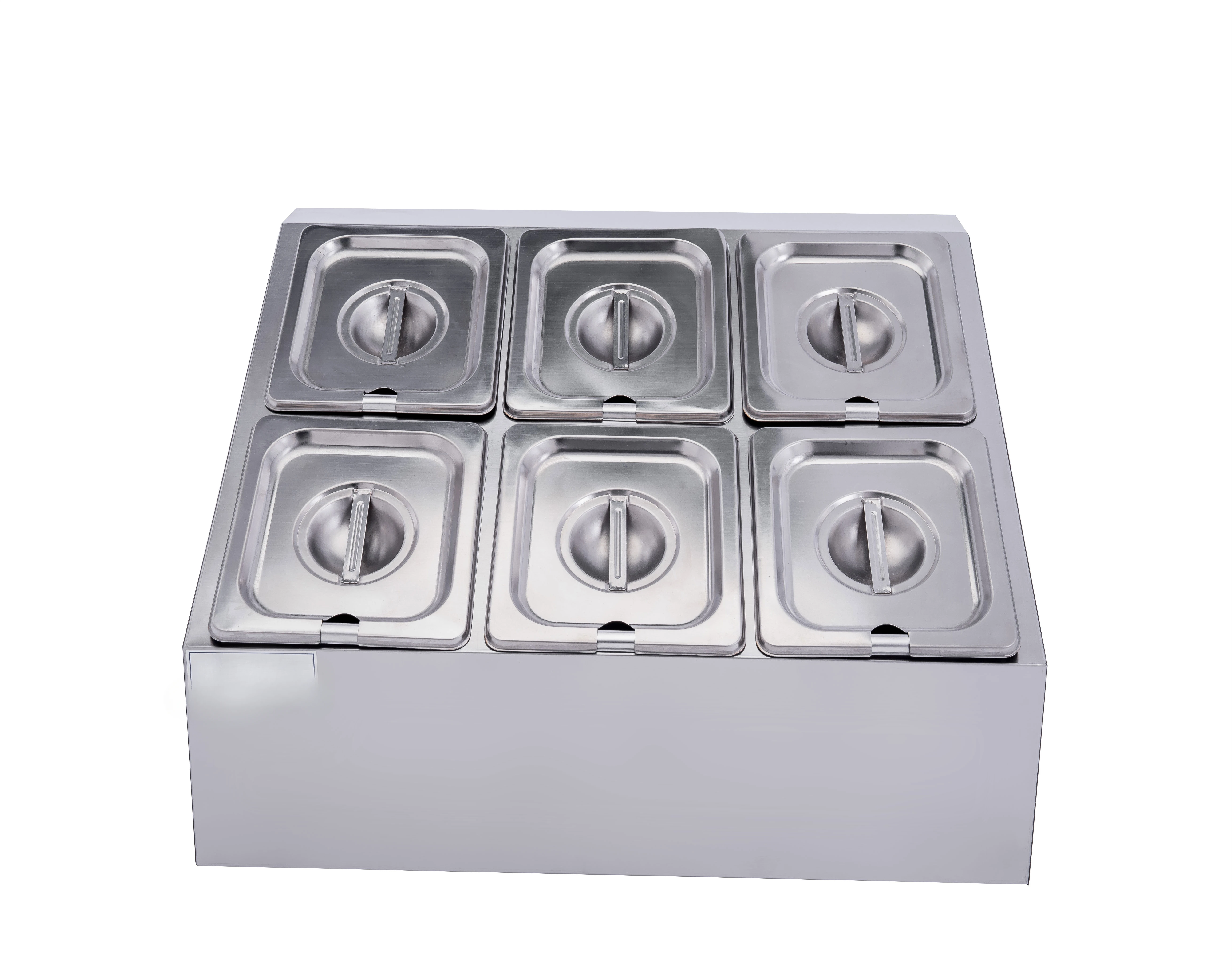 Oblique Double Row Stainless Steel Kitchen Tools - Seasoning Rack Seasoning Box