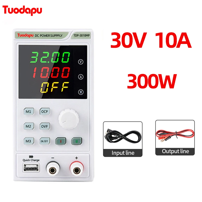 fonte de alimentacao dc programavel ajustavel fonte de alimentacao de laboratorio 15v 2a tensao estabilizada fonte de alimentacao de mesa tuodapu30v 10a 01