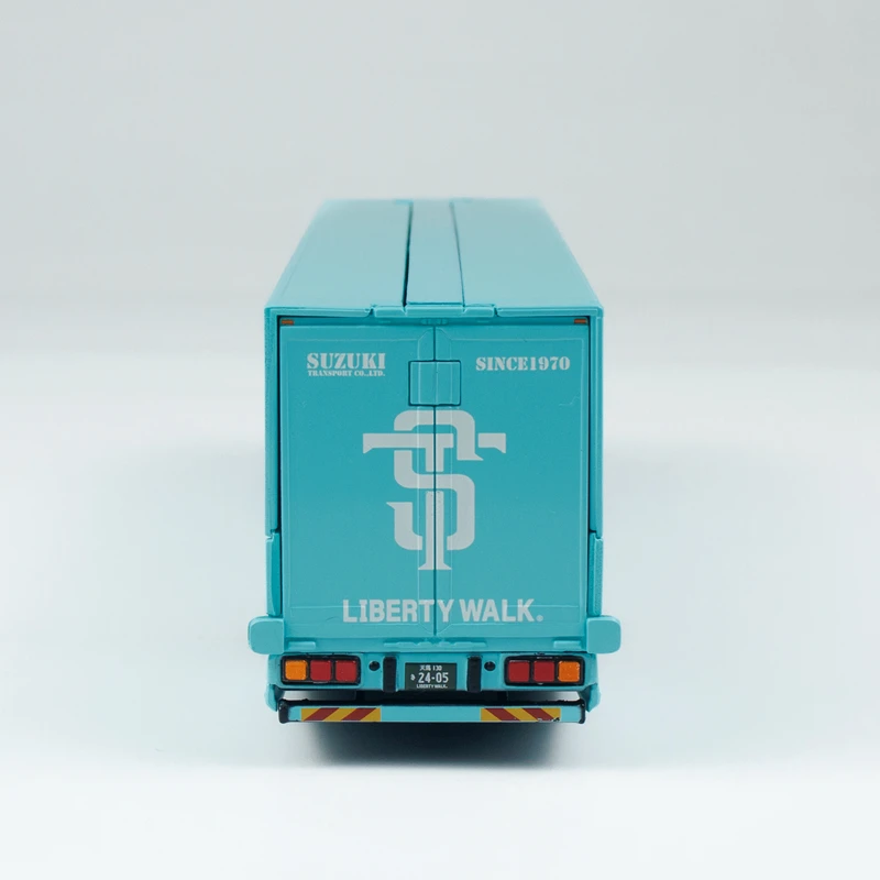 Tw 1:64 Mitsubishi Fuso Super Great Lb-Trucks Symulacja Stop Miniaturowy Model Samochodu Odlewany Kolekcja Zabawki Prezent Ozdoba