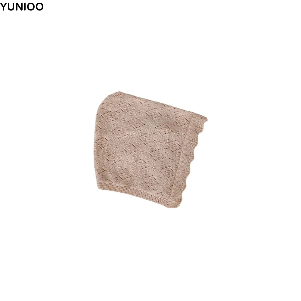 

Breathable Cotton Baby Princess Lace Hat Warm Toddler Head Protective Toddler Cap 0-12Month Baby Accessories Newborn Hat Baby