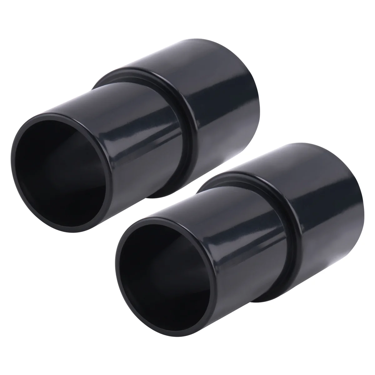 Popular 2 peças adaptador de mangueira de vácuo, 1 3/8 Polegada a 1 1/4 Polegada universal mais limpo mangueira redutor conversor acessório de mangueira de vácuo
