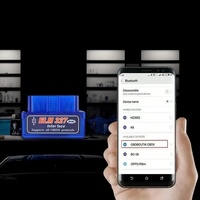 Super Mini ELM327 Car Diagnostic Scanner - Bluetooth V1.5 OBD2/OBDII Code Reader Tool