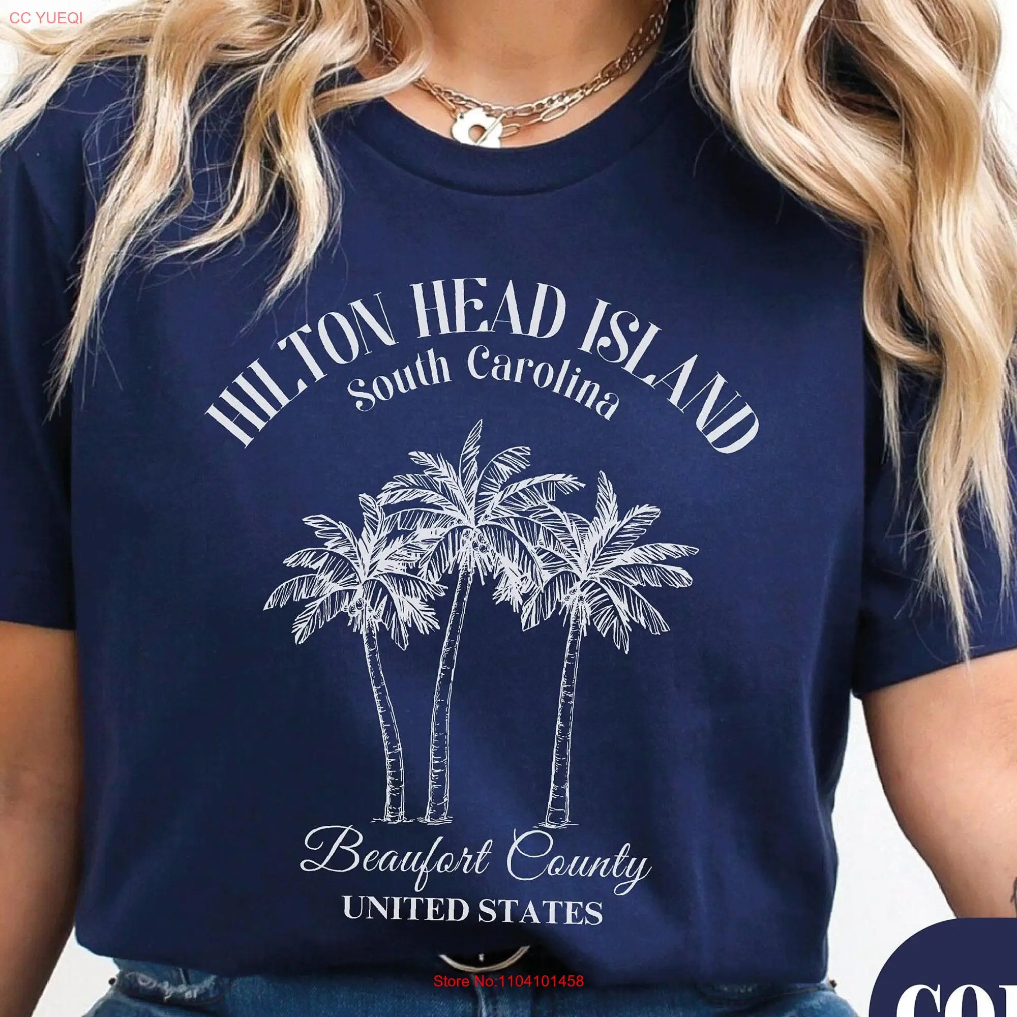 Hilton Head Island shirt South Carolina tee souvenir SC Vacation Soft and comfortable T Girls Trip long or short sleeves