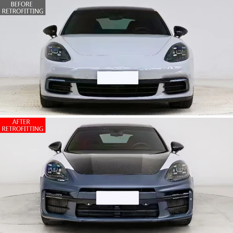 Restomod Body Kits2017-2023 971 Car Modification Upgrade 976 Front Bumper Rear Bumper Side Skirts Turbo Body Kit For