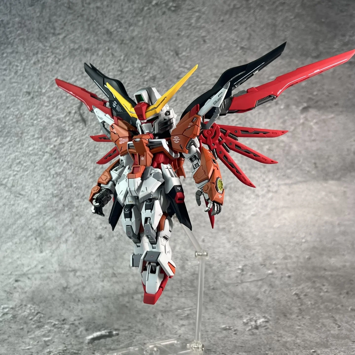 New Destiny Warrior X42SA MGSD Rainbow Version Spray Heine Color Dynamic Assemble Model Kit Adult Hobby  Model