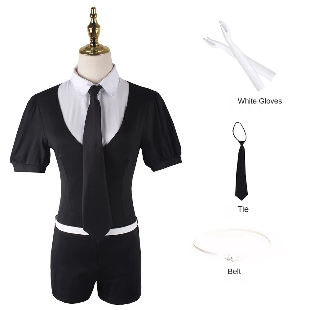 Anime Land of the lustro Daimond Costume Cosplay fosphophyllite ragazze bianco e nero uniforme carnevale gioco di ruolo vestito da donna