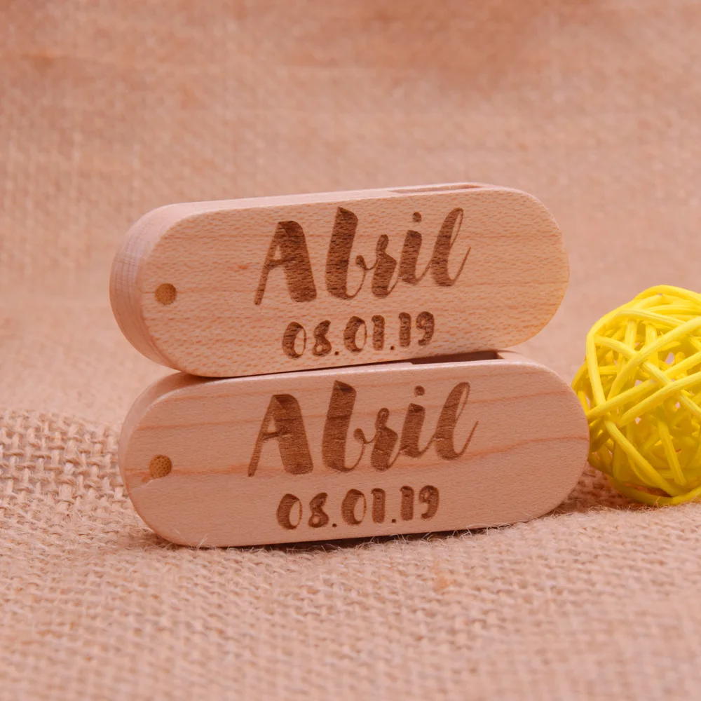 10/30/50 個/ロット高速 USB 2.0 フラッシュドライブ木製ペンドライブ 8GB 16GB 32GB 64GB 128GB メモリスティック結婚祝い (無料ロゴ)