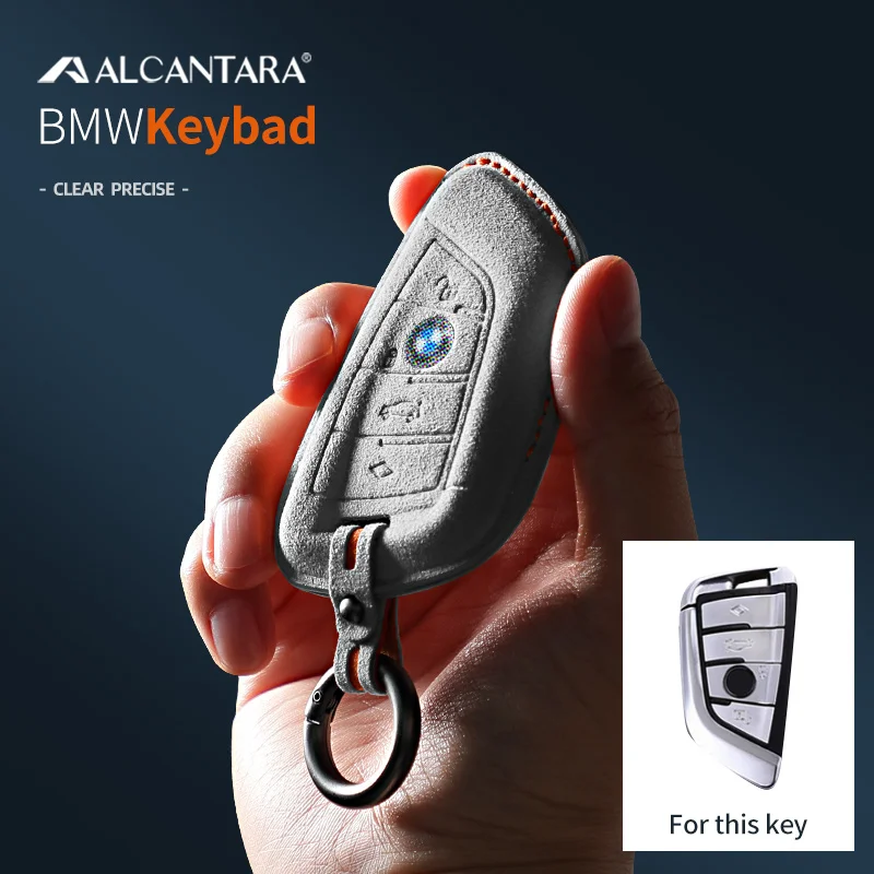 

New 3D Stereo Car Remote Key Bag Key Case Cover Shell Protector For BMW X1 X3 X4 X5 X6 1 3 5 6 7 Series G20 G30 G11 F15 F16 F48