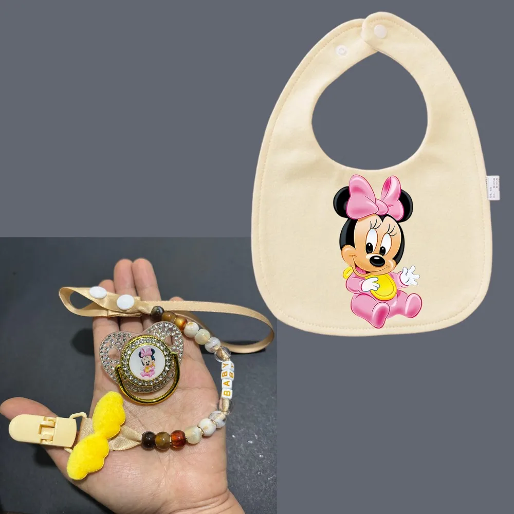 

Cartoon baby play mouth with dust cover baby pacifier baby party gift silicone baby pacifier baby chain clip newborn bib feeding