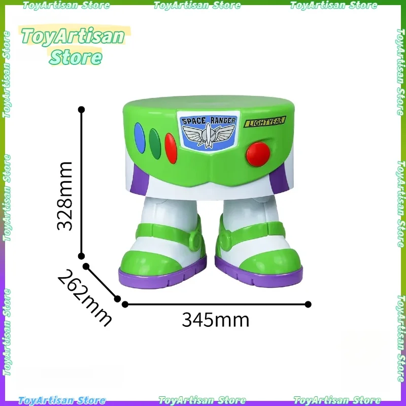 In Stock Disney Toy Story Buzz Lightyear Stool Rex Storage Stool Cartoon Seat Footstool Home Decor Gift For Bedroom Living Room