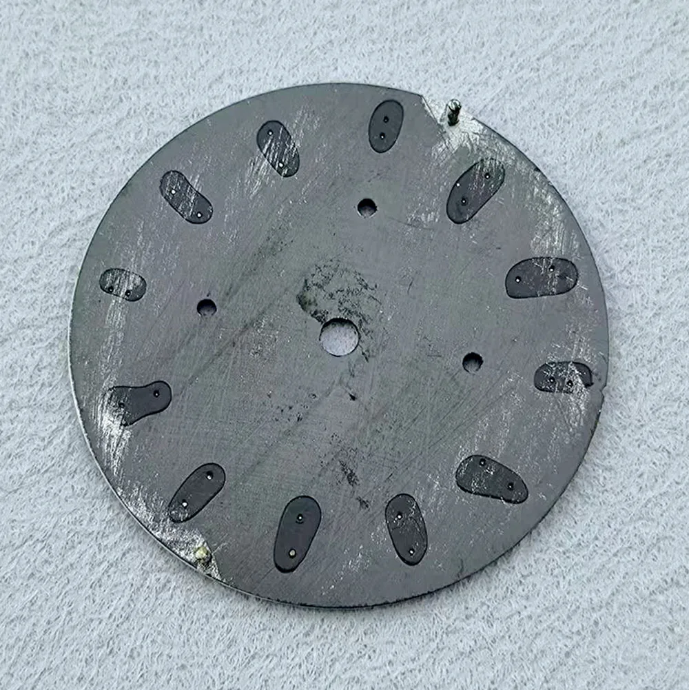 VK63 크로노 그래프 다이얼 29.5mm 맞춤형 로고 팬더 다이얼 녹색 빛나는 다이얼 맞는 VK63 쿼츠 무브먼트 시계 액세서리