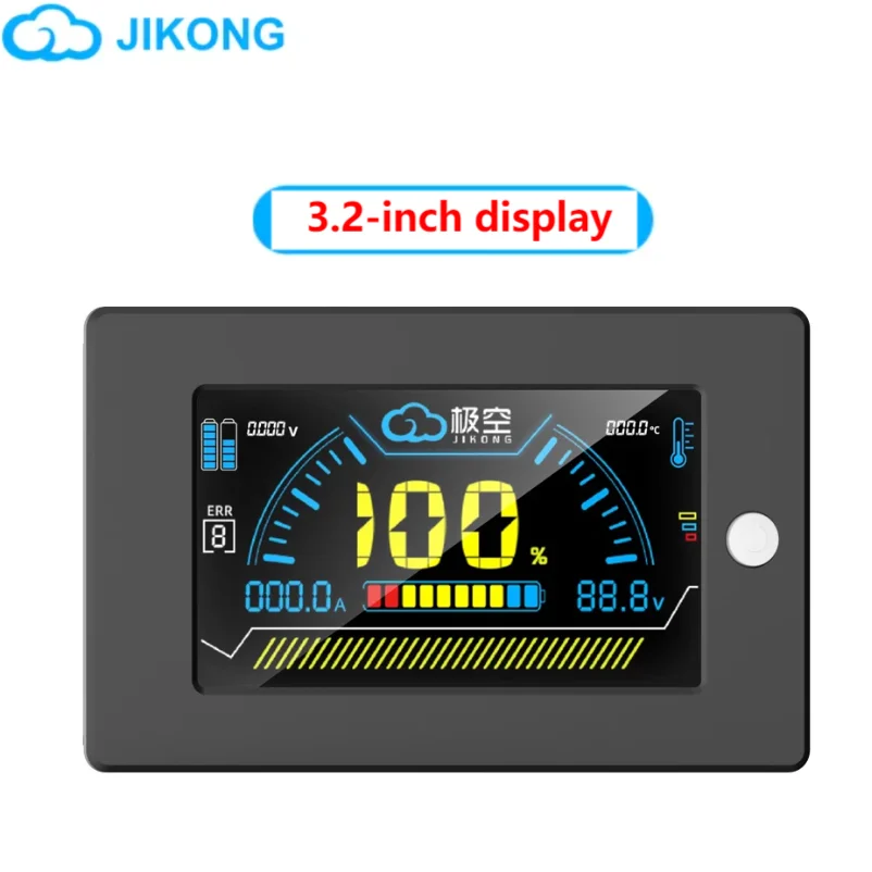 JIKONG BMS 3,2-дюймовый экран для JIKONG, все аксессуары для BMS, интеллектуальный индикатор уровня заряда батареи, ЖК-монитор JK BMS 3,2