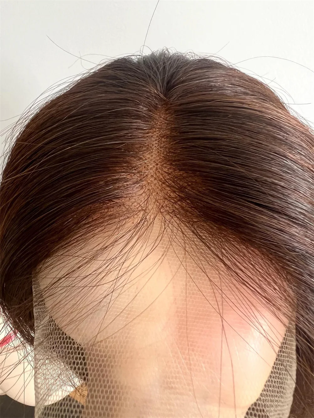 لينة جزء مجاني 26 بوصة طويل براون غلويليس 200 الكثافة الجسم موجة الدانتيل 5x5 قاعدة الحرير باروكة من شعر طبيعي للنساء BabyHair preplucked #5