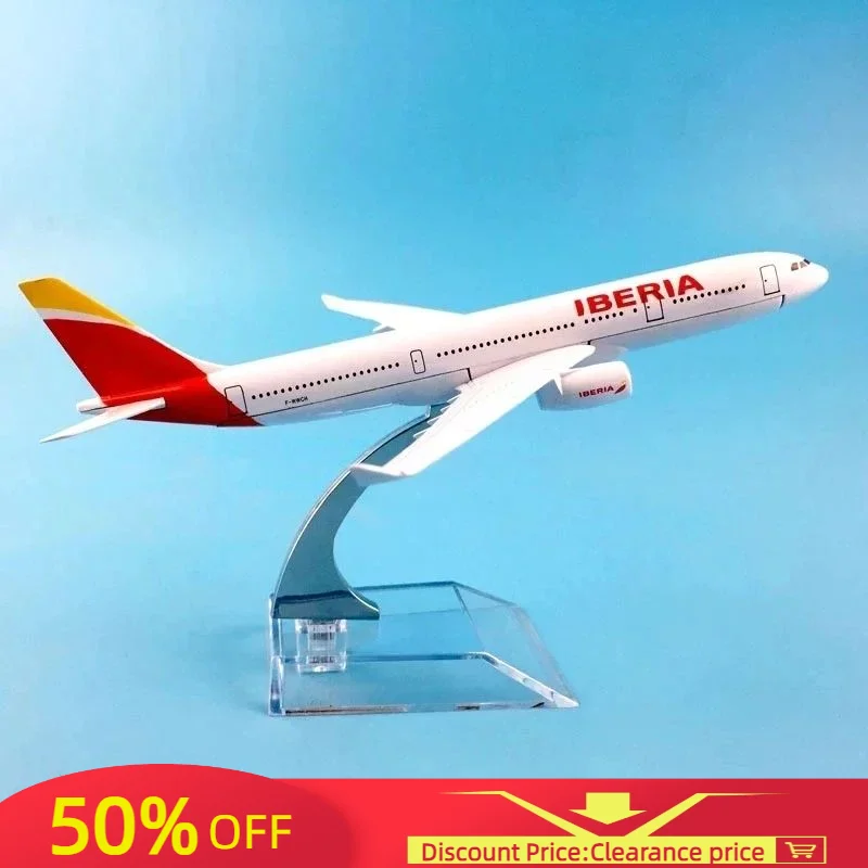 Модель самолета модели авиакомпании ibia Airlines масштаб 1/400 дропшиппинг
