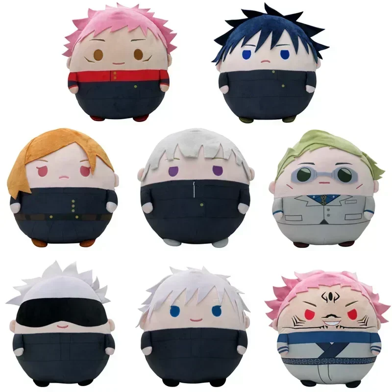 Jujutsu Kaisen Plush Toy Gojo Satoru Itadori Yuji Cute Soft Stuffed Doll Toys Doll Pillow Kawaii Room Decoration Toys Kid Gifts