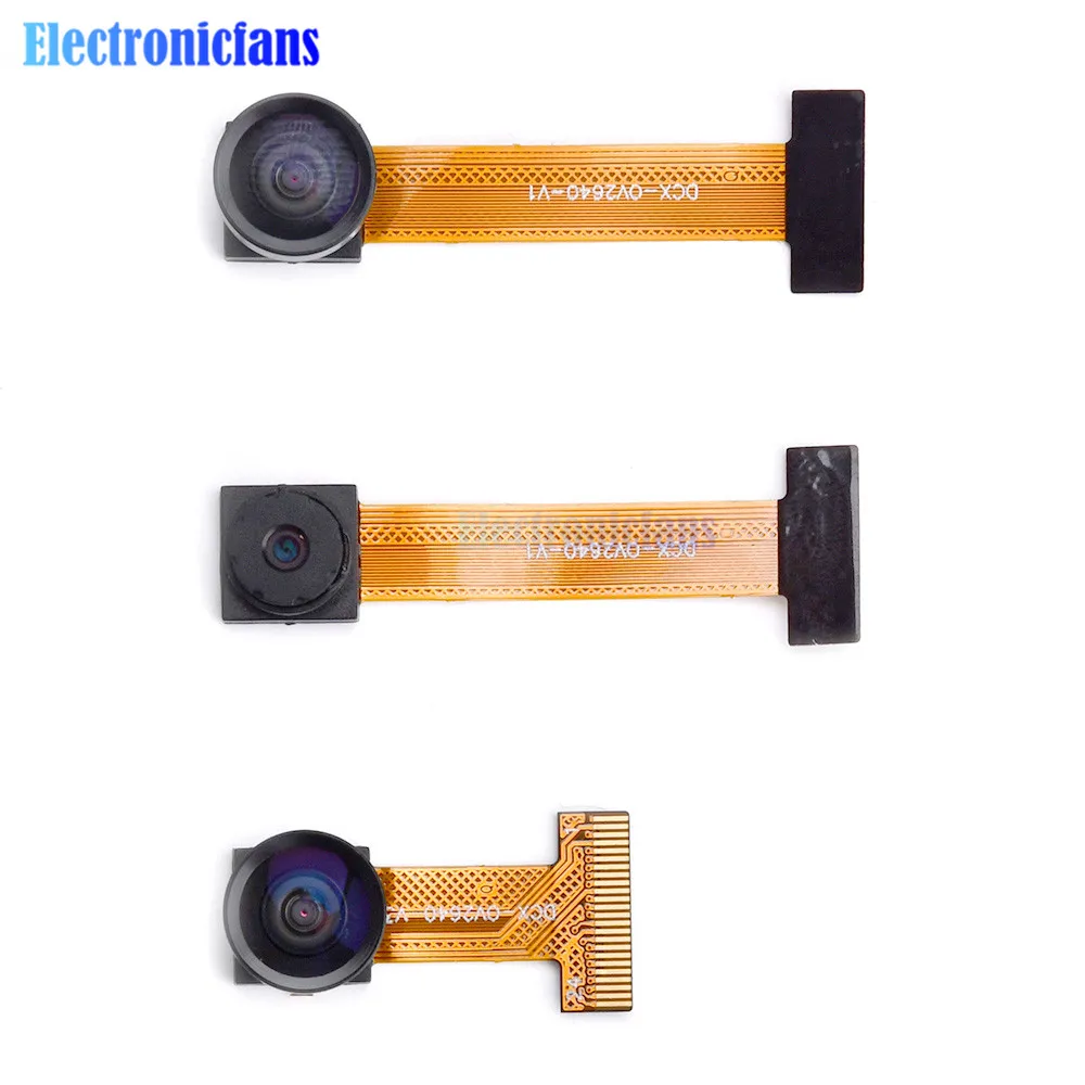 OV2640 OV5640 OV5647 Camera Module Fisheye Wide-angle Lens 66 68 120 160 Degree DVP Interface 2/5 Million Pixels for ESP32 MCU