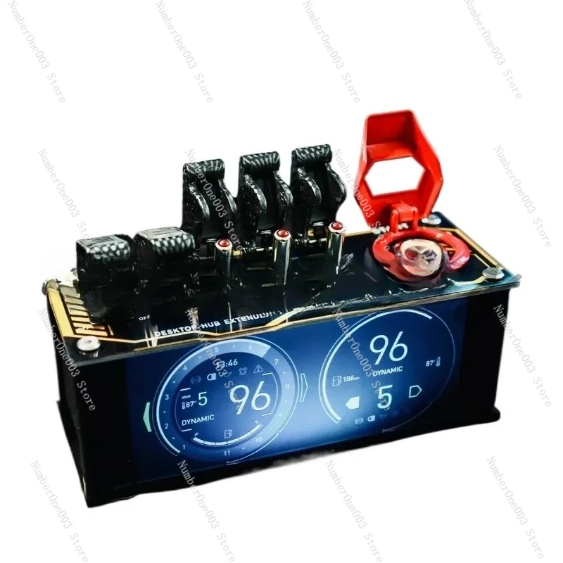 Table Decoration, Style, Block Usb Socket, Docking Station, Retro Switch Atmosphere Light