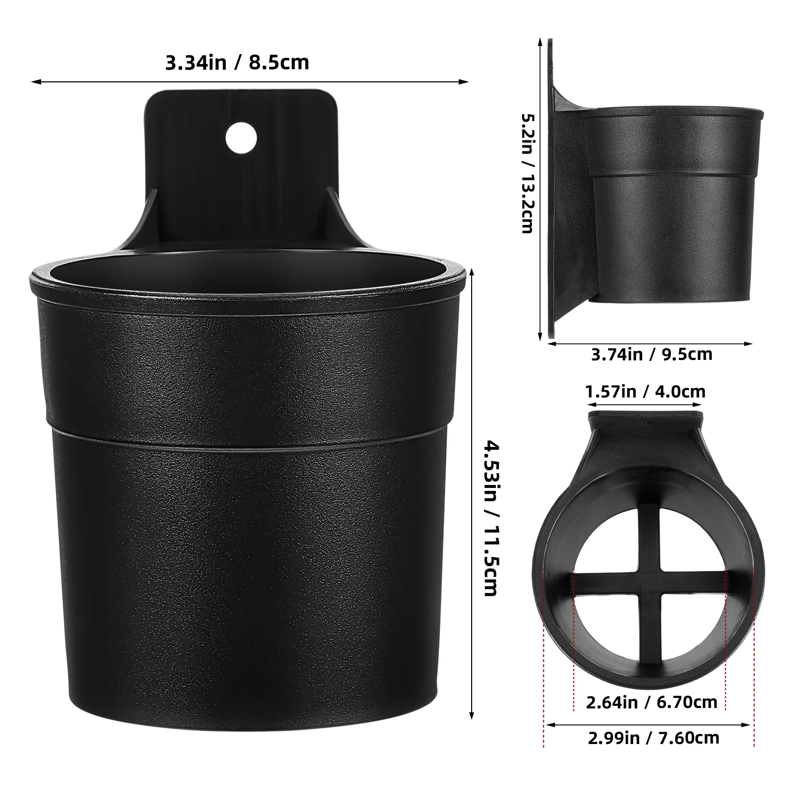 حامل أكواب قابل للفصل للمقعد، رف زجاجة الحليب المدمج، ملحقات الكرسي المحمولة، استخدام منظم المشروبات الاحترافي