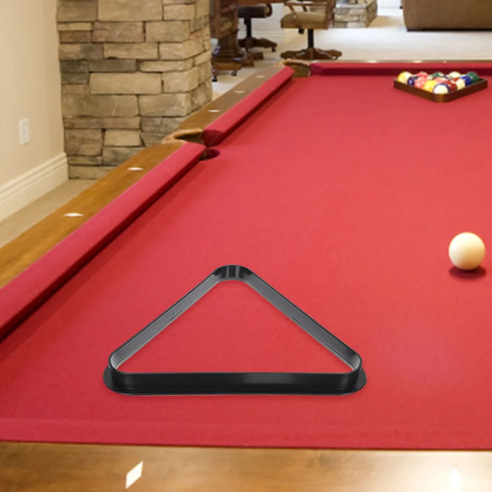 Mini triângulo Pool Rack para bola de bilhar Diamond Table Holder, posicionamento Rack, piscina em miniatura