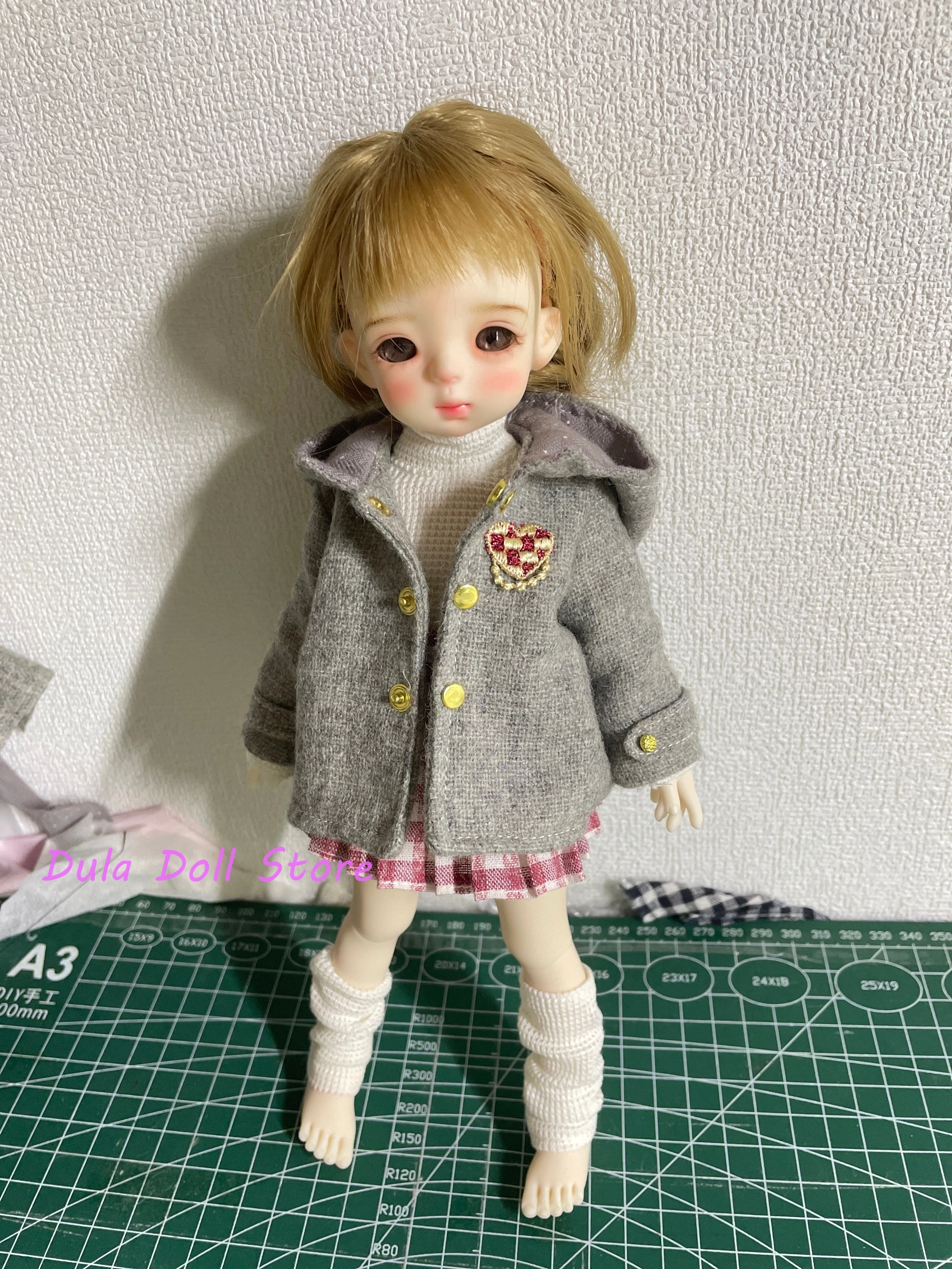 Dula Doll Clothes Dress Autumn and winter coat sweater Blythe Qbaby ob24 ob22 Monster Baby HolalaAzone Licca ICY JerryB