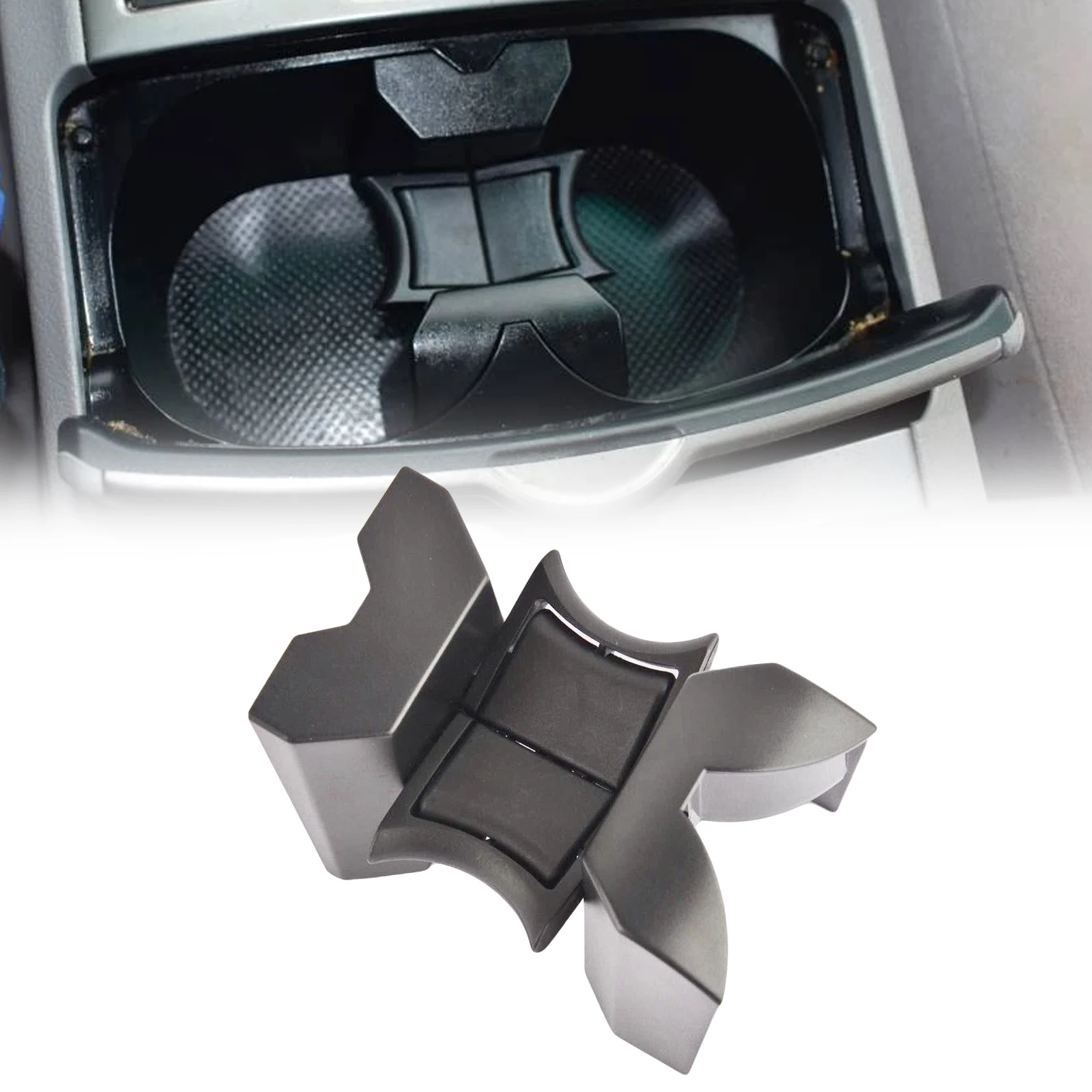 Car Accessories Center Console Fits For Toyota Highlander 2008-13 For Toyota Highlander Center Console Cup Insert