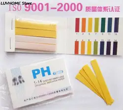 Testing Tools 80 Strips/pack pH test strips PH Meter PH Controller Range 1-14st Alkaline Acid Indicator Litmus Paper Water Soils