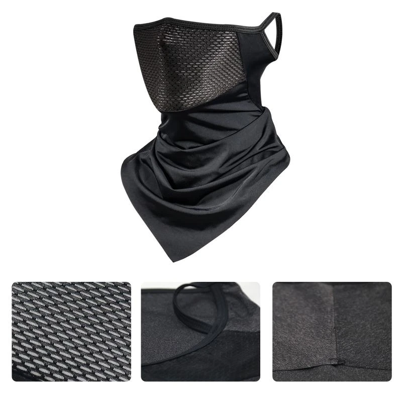Sunproof Breathable Fishing Scarf Headband UV for Protection Neck Face Mask Nylo