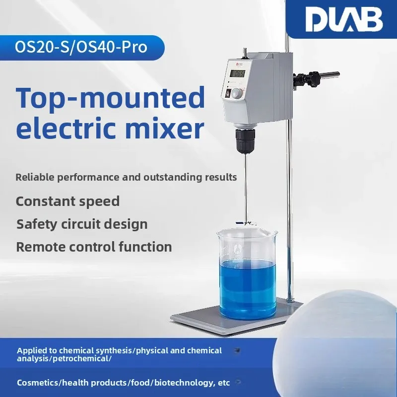agitatore elettrico da laboratorio Agitatore meccanico montato dall'alto OS20-S/OS40-Pro Kit