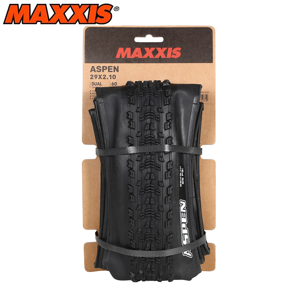MAXXIS ASPEN Fahrradreifen, zusammenklappbar, pannensicher, schlauchlos, Fahrradreifen 29 x 2,1 29 x 2,25/2,4 Mountain Original XC Offroad-Fahrradreifen – Detail 8