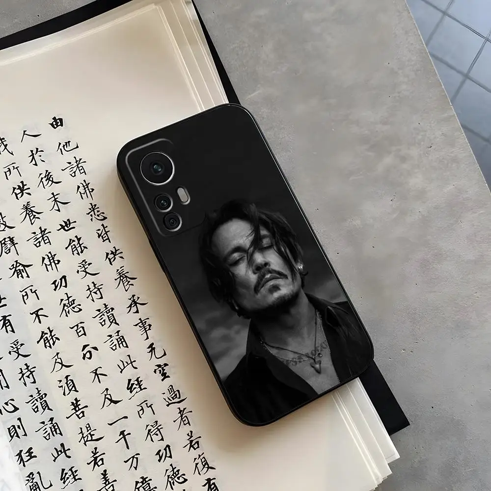 Johnny Depp Actor Phone Case Fundas for Xiaomi Redmi Note 14 10 13 12 Pro POCO F4 F5 X5 Pro 12 13 11T Lite Ultra Cover