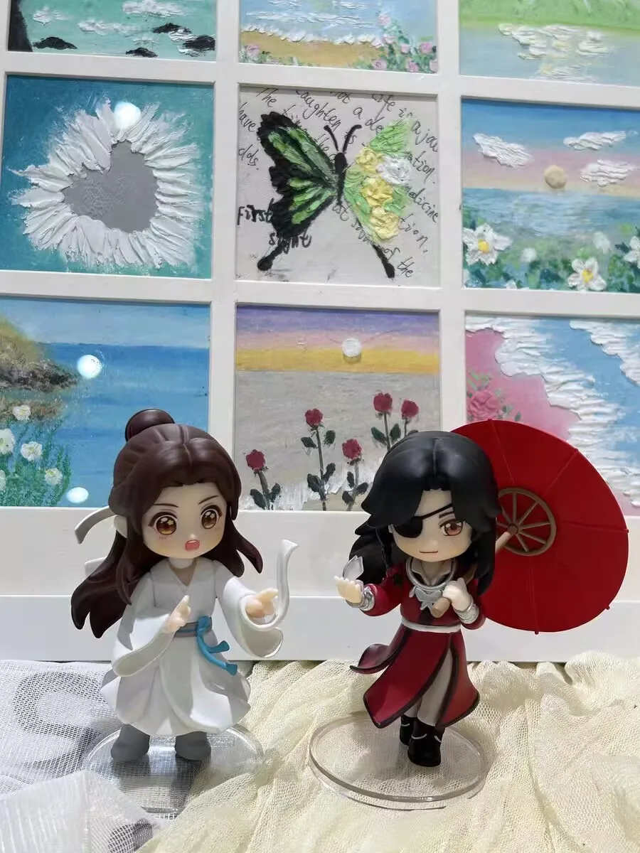 Tian guan ci fu caixa cega conhecer você série xielian huacheng anime figura modelo bonecas caixa misteriosa acho saco presentes surpresa