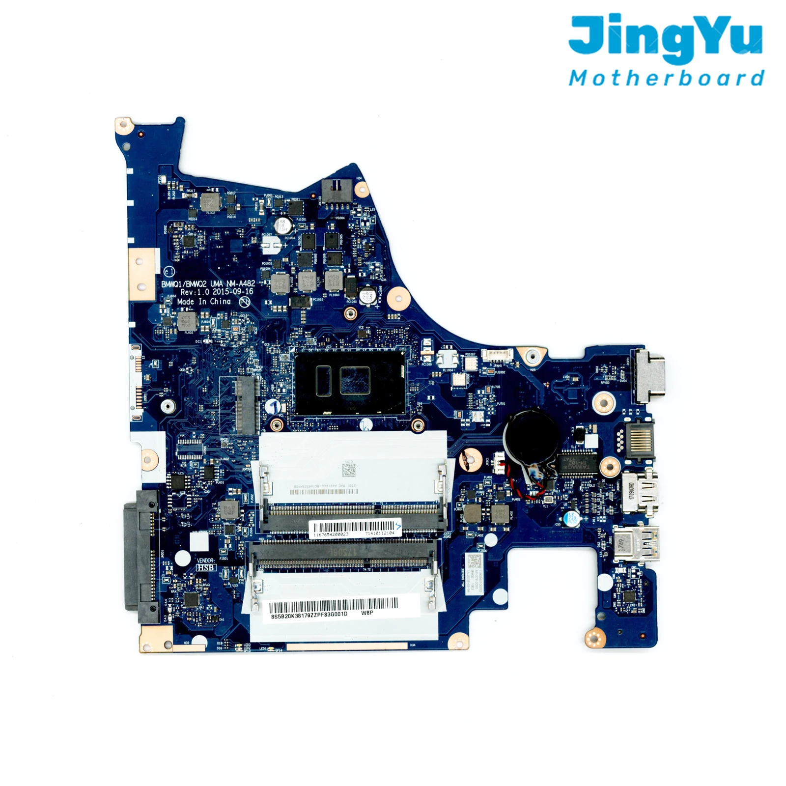 For Lenovo 300-15ISK Laptop Motherboard with I3 I5 I7 6th Gen DDR3L NM-A482 Mainboard UMA