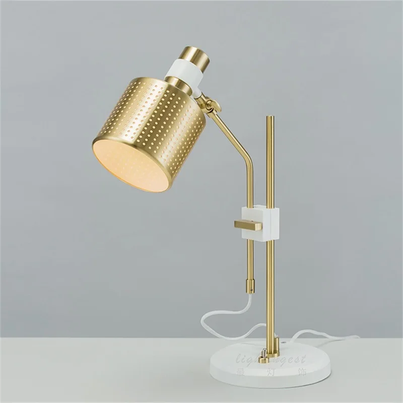 TYLA Postmodern Table Lamp Simple Creative Design LED Desk Light Angle Adjustable for Bedroom Parlour Home Decor