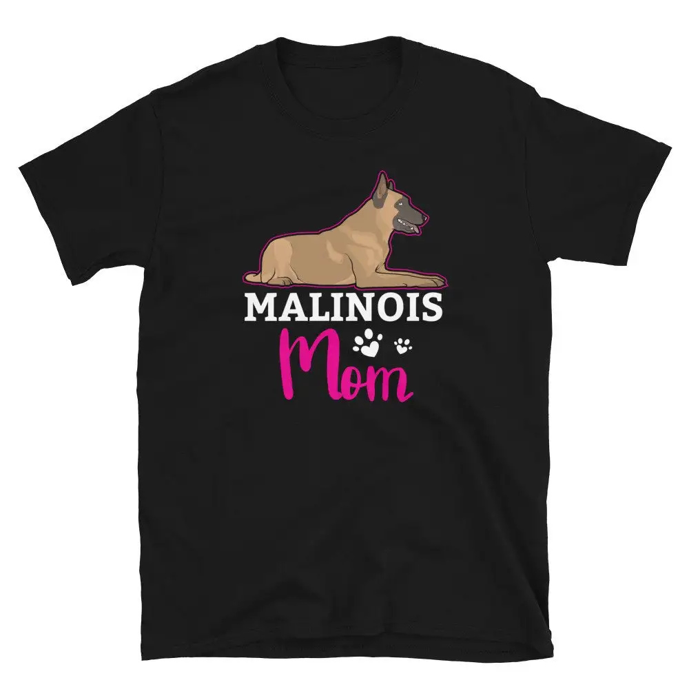 Belgian Malinois Mom T Shirt Dog Breed For Her Women Cute Pet Owner