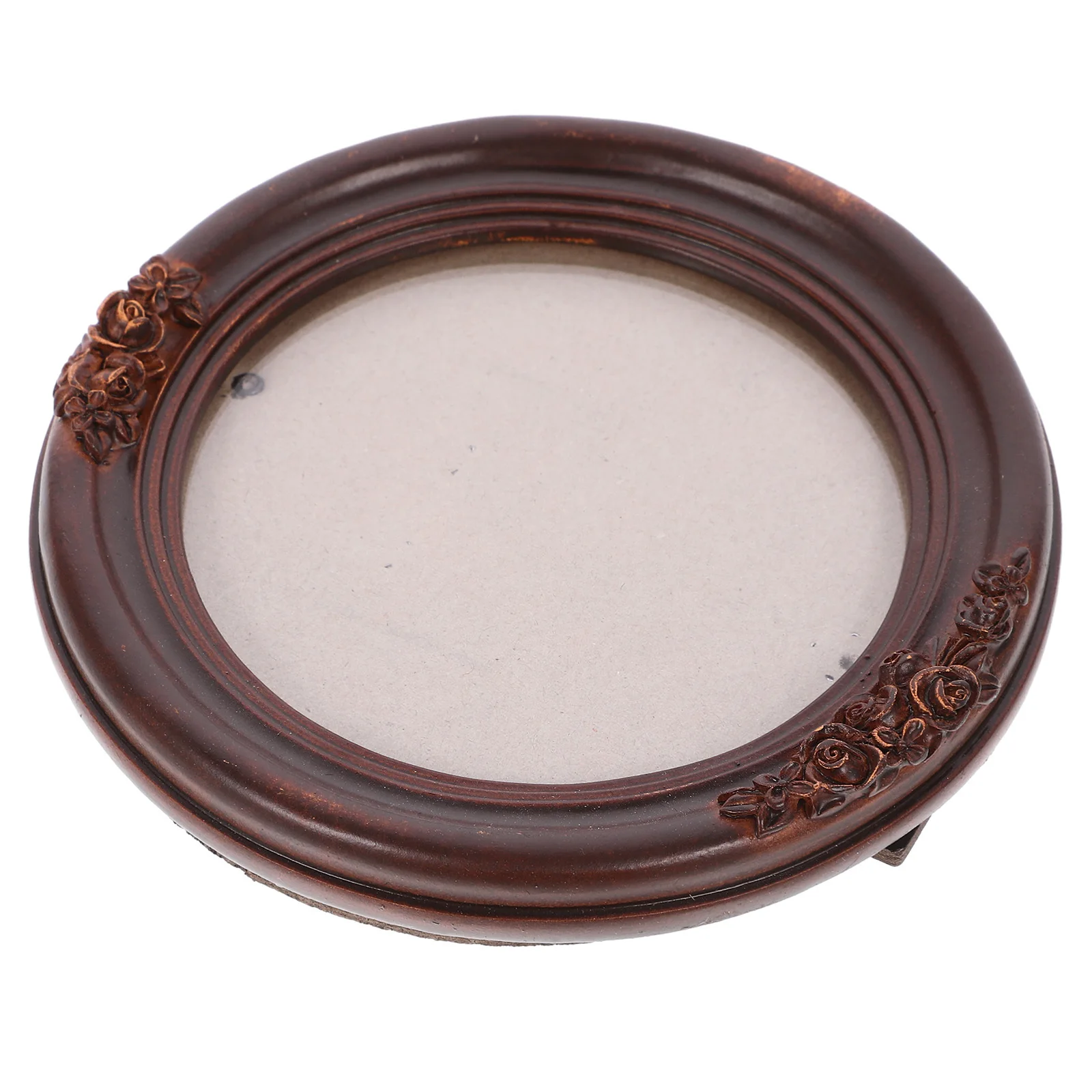 

Vintage Resin Photo Frame Decorative Wall and Tabletop Picture Holder for Home Office Bedroom Living Room Retro Display Frame