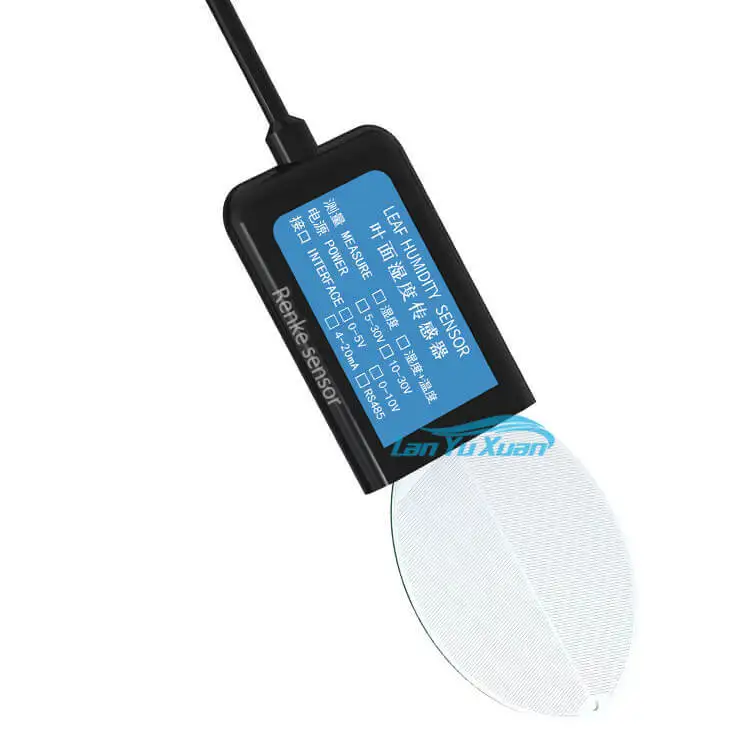 RS-WS-NO1-YM-1 RS485 Analog Leaves Surface Wetness Sensor Leaf  Measurement