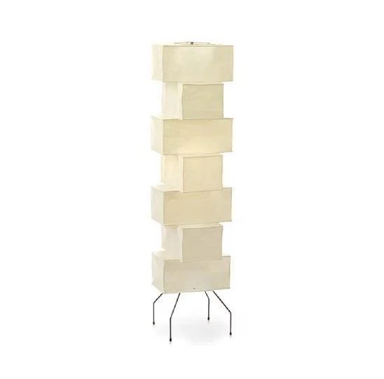 

Modern Japanese Art Design E27 Bulb Plug Floor Lamp White Rice Paper with Contemporary Style for Hotel Living Room Paper Lantern