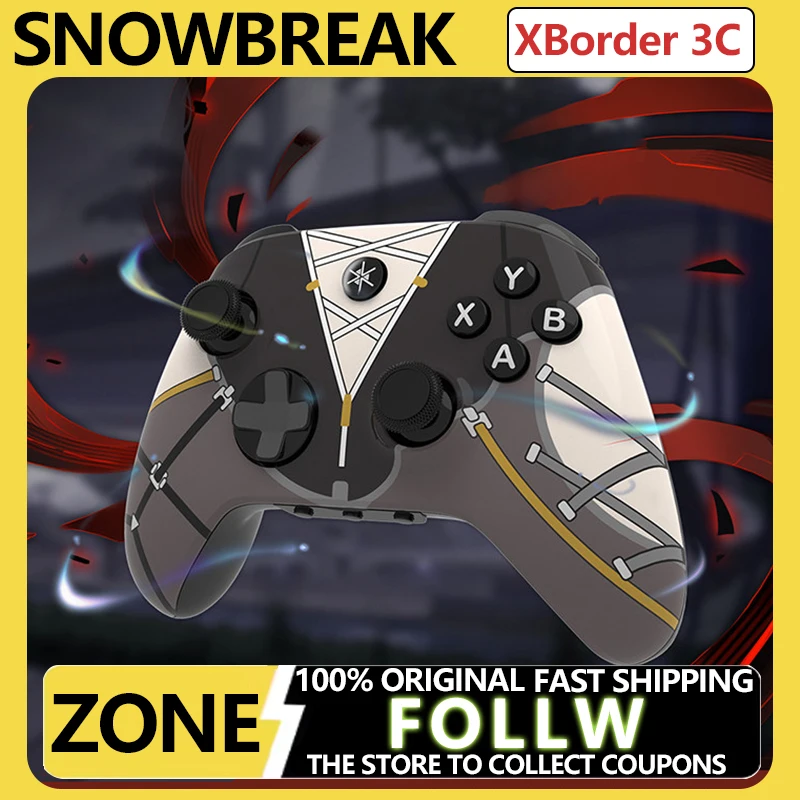 

Зона разрыва Snowbreak, тема Nerida, геймпад, 2,4 г, беспроводной Bluetooth, трехрежимный магнитный объемный чехол, аксессуары для ПК, Android