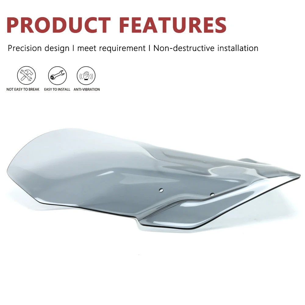 Motorcycle Accessories For Honda NC700X NC750X NC 700 750 X 2016-2017 2018 2019 New Windshield Windscreen Wind Deflectors NC700X
