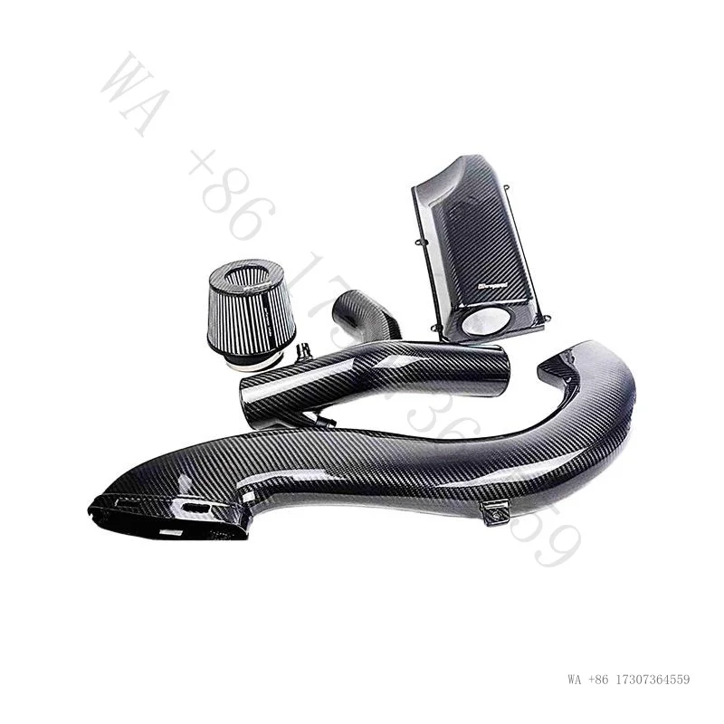 Hot Suitable for Mercedes-Benz C260L C300 Airspeed dry carbon fiber intake kit with mushroom head air filter