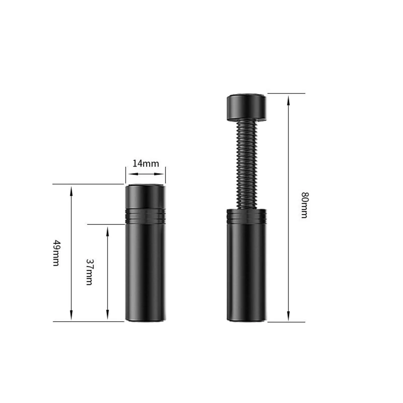 GPU جبل هدفين سبائك الألومنيوم عدم الانزلاق بطاقة الرسومات حامل ارتفاع قاعدة مغناطيسية قابلة للتعديل لألعاب الكمبيوتر #2